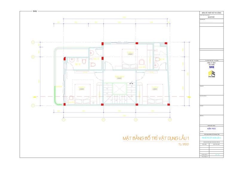 mặt bằng vật dụng nhà phố 2