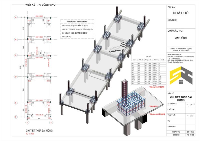 thiết kế 3d bim nhà phố 1