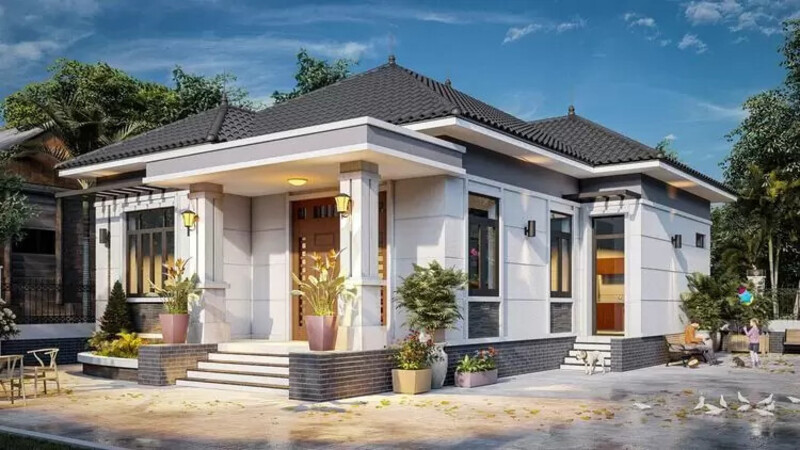 mẫu nhà cấp 4 15
