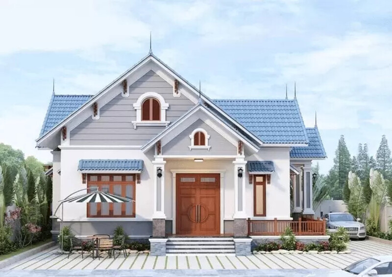 mẫu nhà mái thái 12