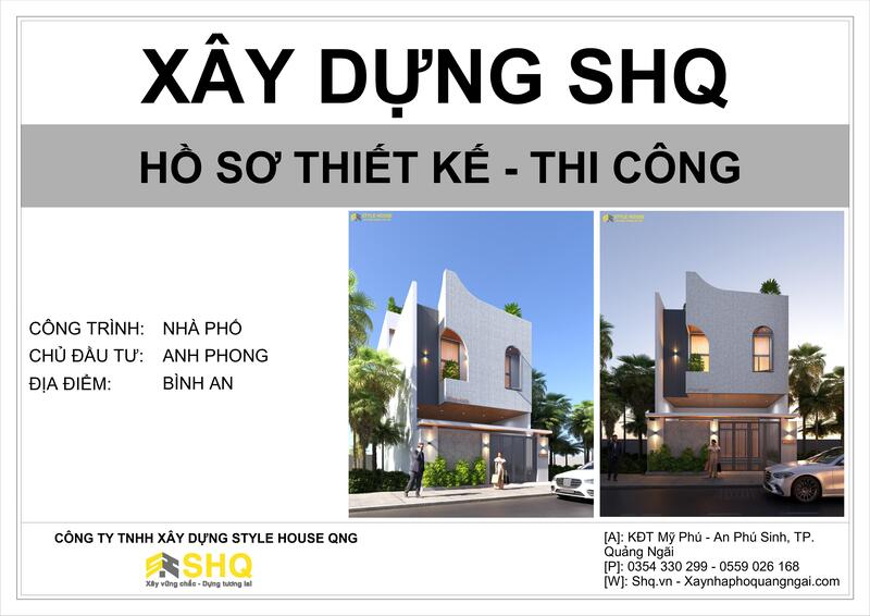 bìa hồ sơ thiết kế shq