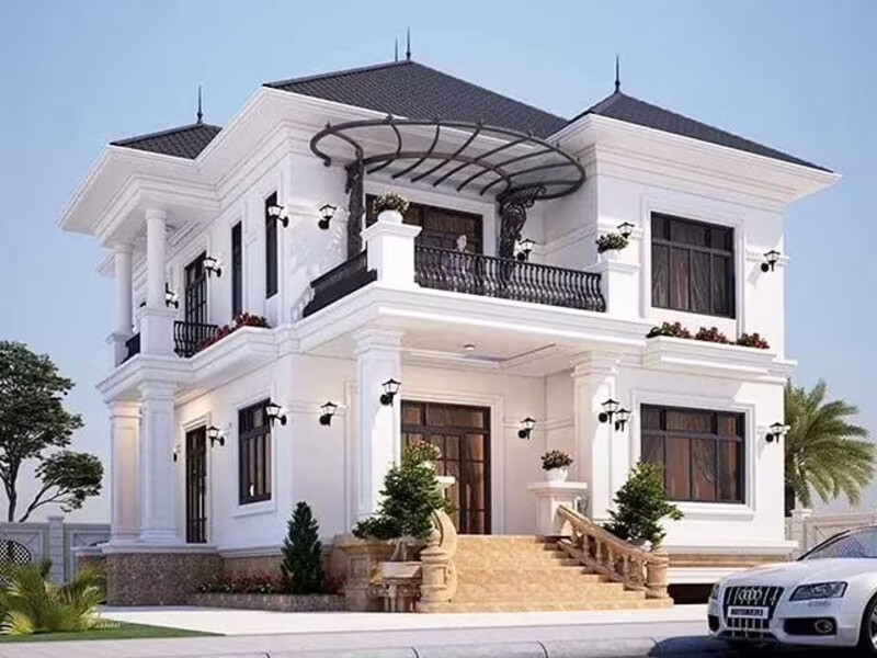 mẫu nhà mái nhật 18